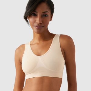 B-Smooth® Wire Free Bralette: Sand