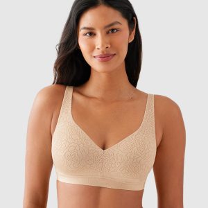 Inside Job™  Wire Free Bra: Sand