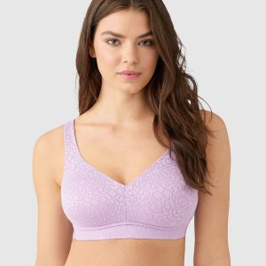 Inside Job™ Wire Free Bra: Lavender Sage