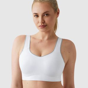 Sydney Sport Underwire Bra: White