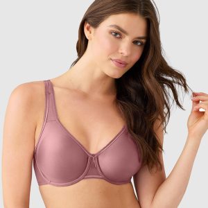 Basic Beauty Full Figure Seamless Underwire Bra: Rose Brown