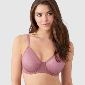 Elevated Allure Underwire Bra: Rose Brown