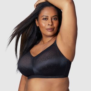 Back Appeal® H-K Cup Wire Free Bra: Black