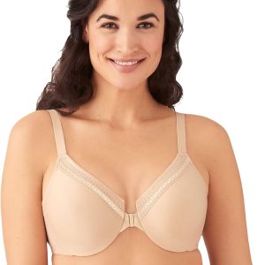Wacoal Women's Perfect Primer Front Close Underwire Bra. Sand. 36C : Amazon.sg: Fashion
