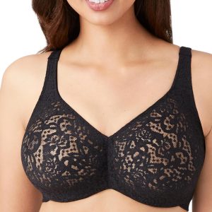 Wacoal Women's Halo Lace Full Coverage Bra. Black. 36C : Amazon.sg: Fashion