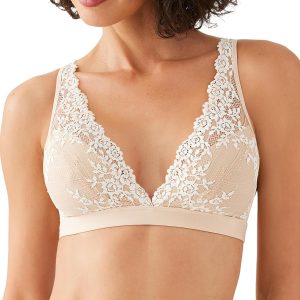 Wacoal Women's Embrace Lace Soft-Cup Bra - Beige - 34 : Amazon.sg: Fashion