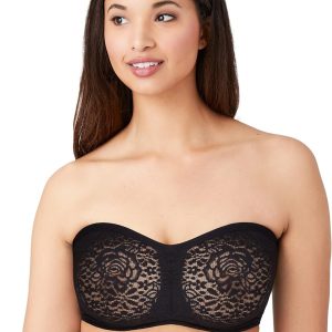 Wacoal Women's Halo Strapless Bra - black - 36C : Amazon.sg: Fashion