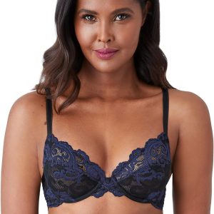 Wacoal Women's Instant Icon Underwire Bra. Black/Eclipse. 36C : Amazon.sg: Fashion