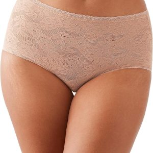 Wacoal Women's High Profile Brief Panty. Roebuck. Large : Amazon.sg: Fashion